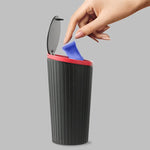 Mini Car Trash Bin Auto Dust Organizer lifestyle view