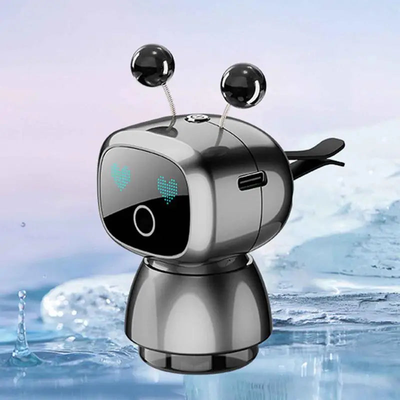 Car Air Freshener Vent Clip Robot Shaped Car Aromatherapy Diffuser Auto Aromatherapy Ornament Long-Lasting Fragrance Diffuser