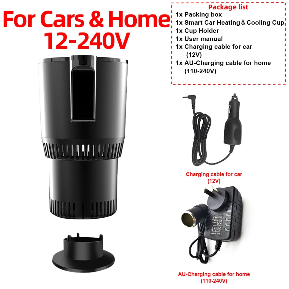 Portable Car 2-in-1 Hot & Cold Cup Holder