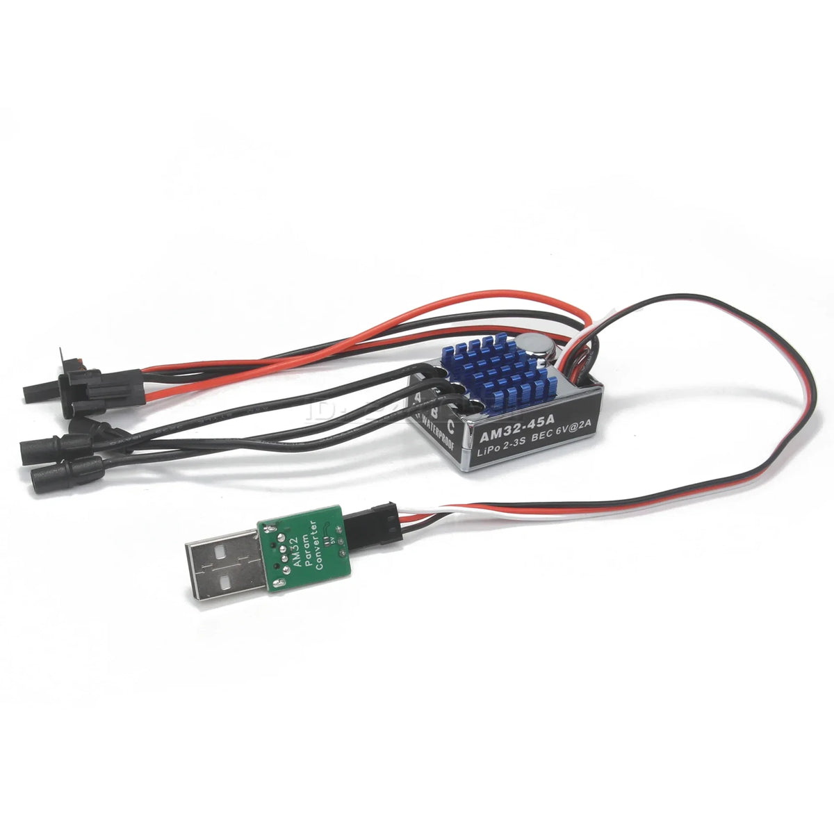 AM32 ESC Parameter Adjuster Brushless Speed Controller USB for MN82 MN99S MN168 MN78 Model Car Off Road Climbing Crawler Part