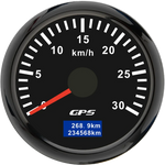 30/60/80/120/200 Km/h GPS Speedometer 52MM Car Truck Speed Gauge Meter With GPS Ant additional angle