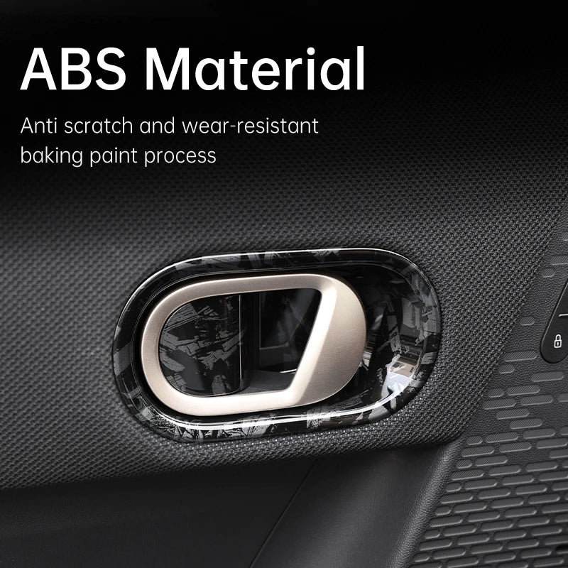 Mini Cooper F65 F66 F67 2024-2025 Inner Door Handle Bowl Cover | ABS Trim Decoration lifestyle view