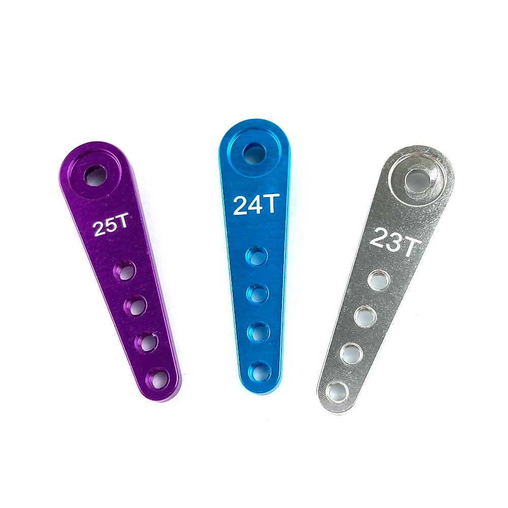 37mm 23T 24T 25T Metal Servo Arm Extension Servo Horn For 1/10 RC Crawler Car Boat Futab detail view
