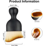 Car Interior Cleaning Brush Conditioner Air Outlet Soft Fur Clean Brushes with Shells Crevice Dust Removal Detailing Brush Tools
