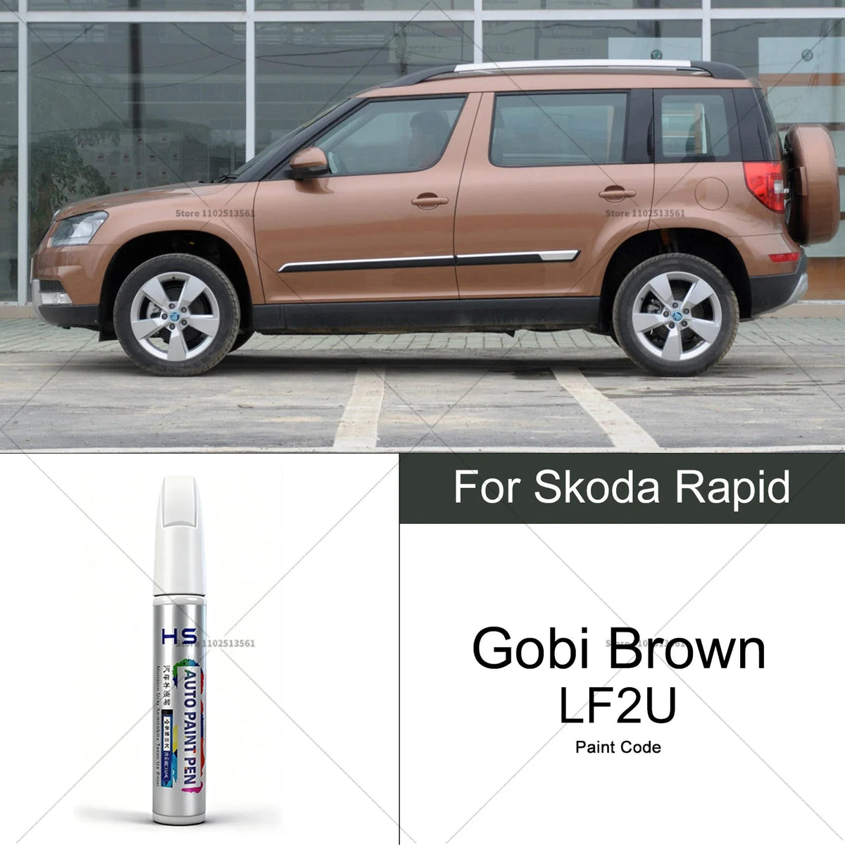Car Paint Repair Pen Touch Up Scratch Remover DIY Auto Accessories White LY9H Blue Brown detail view