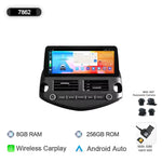 Carplay Auto Android 14 Car DVD Player GPS Navigation for Toyota RAV4 2007-2012 | 1 additional angle