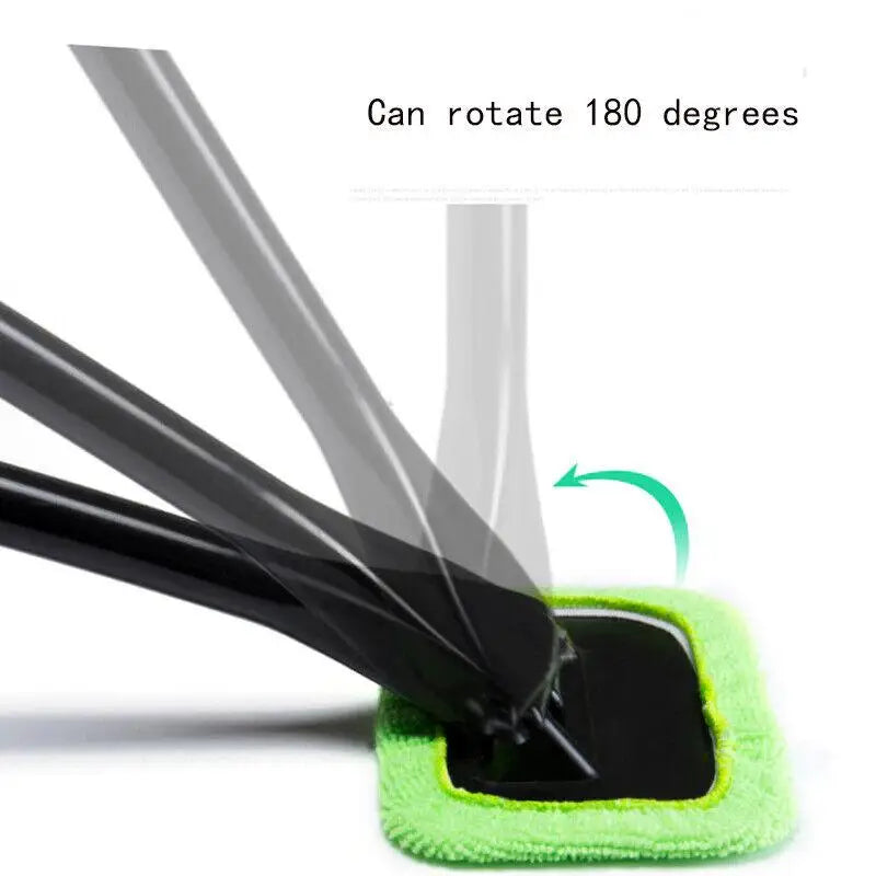 Car Window Cleaner Brush Kit Windshield Cleaning Wash Tool Set Inside Interior Auto Gl close-up view