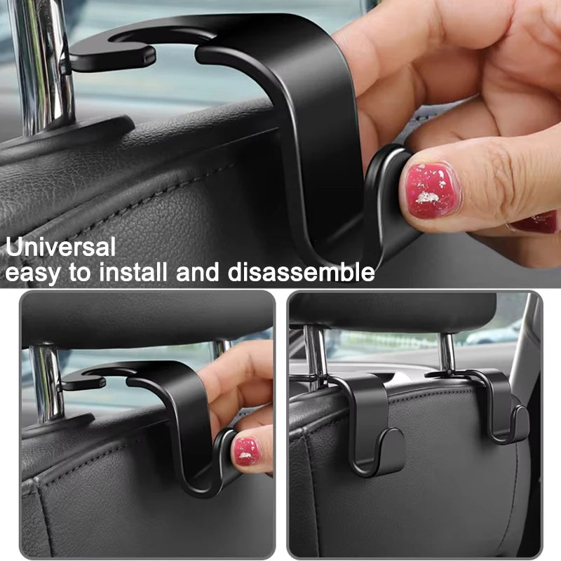 Car Headrest Hook for Bags Seat Organizer