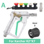 Bear Force Pressure Washer Water Gun | Universal Quick Connector Kit for Karcher Nilf lifestyle view