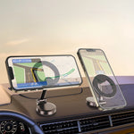360° Rotating Magnetic Car Phone Holder | Foldable Dashboard Mount for All Smartphone alternate view