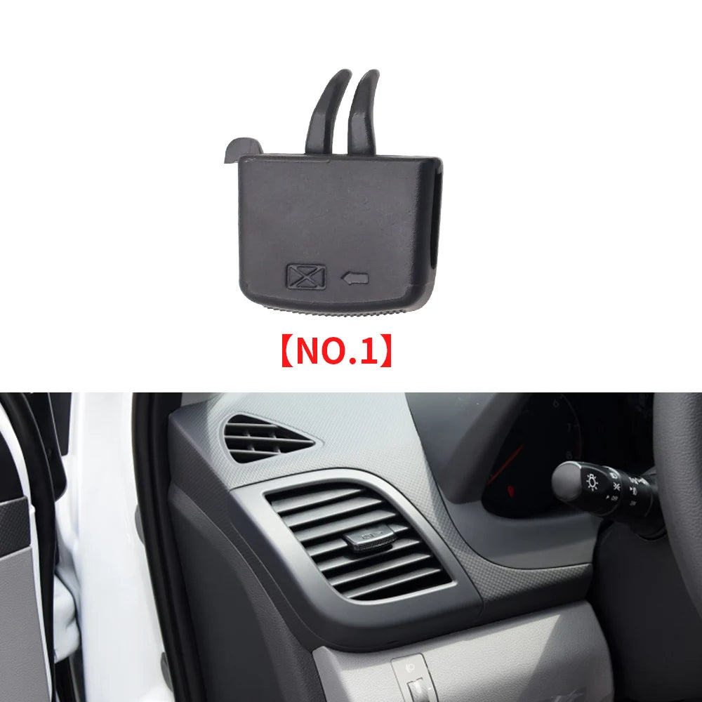 Car A/C Air Vent Grille Tab Clip Automobile Air Conditioner Outlet Repair Kit For Hyundai VERNA SOLARIS 2010-2016 974600U000B1A1