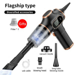 Lenovo 9500000 PA Wireless Vacuum Cleaner — Dual-Use Car & Home with Display Screen additional angle