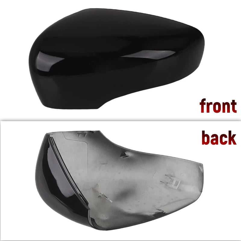 Glossy Black/White Car Side Door Rearview Mirror Cover Cap For Renault Clio 4 Mk4 / Zoe / Captur 2012-2019 Door Wing Mirror Case