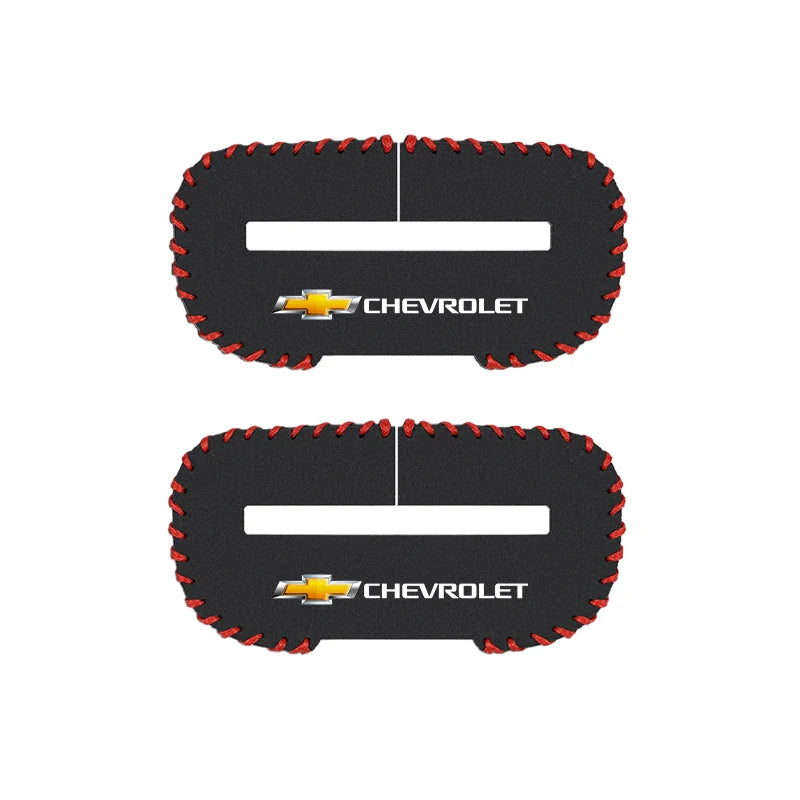 2Pcs Car Seat Safety Belt Buckle Cover | Protective Accessories for Chevrolet Models alternate view