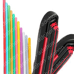 Colorful Frameless Wiper Blades | Universal Push Button 19mm