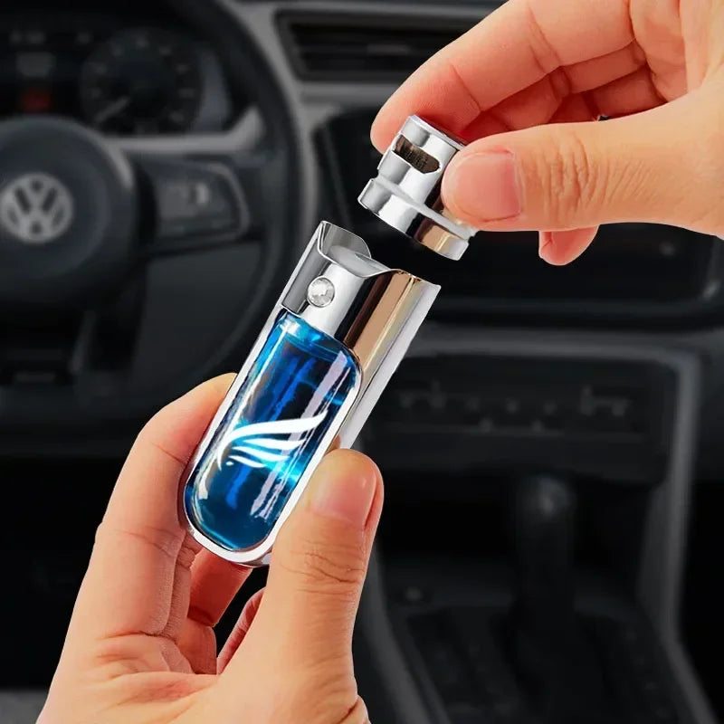 Car Air Freshener Outlet Fragrance | Magnetic Design Auto Accessories Interior Perfume close-up view
