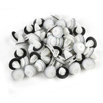 50Pcs Auto Bumper Mudguard Automotive Fastener Clip Car General Accessories Car Interi close-up view