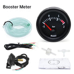 52mm 2 Inch Car Gauge Set | Water Temp Oil Temp Oil Pressure Voltmeter Boost Exhaust G close-up view
