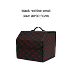 Car Trunk Organizer Box, Large Capacity, Auto Multiuse Tools, Storage Bag, Stowing, additional angle