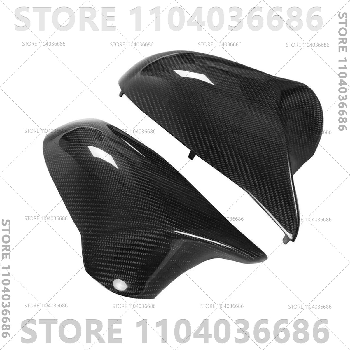 For 2015 2016 2017 2018 2019 2020 F80 F82 F87 BMW M2 M3 M4 A Pairs Side Mirror Cover Caps Carbon Fiber or Gloss Black