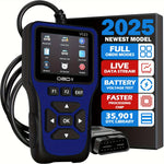 Professional OBD2 Scanner, Upgraded OBDII & CAN Code Reader, Real‑Time Data, Battery lifestyle view