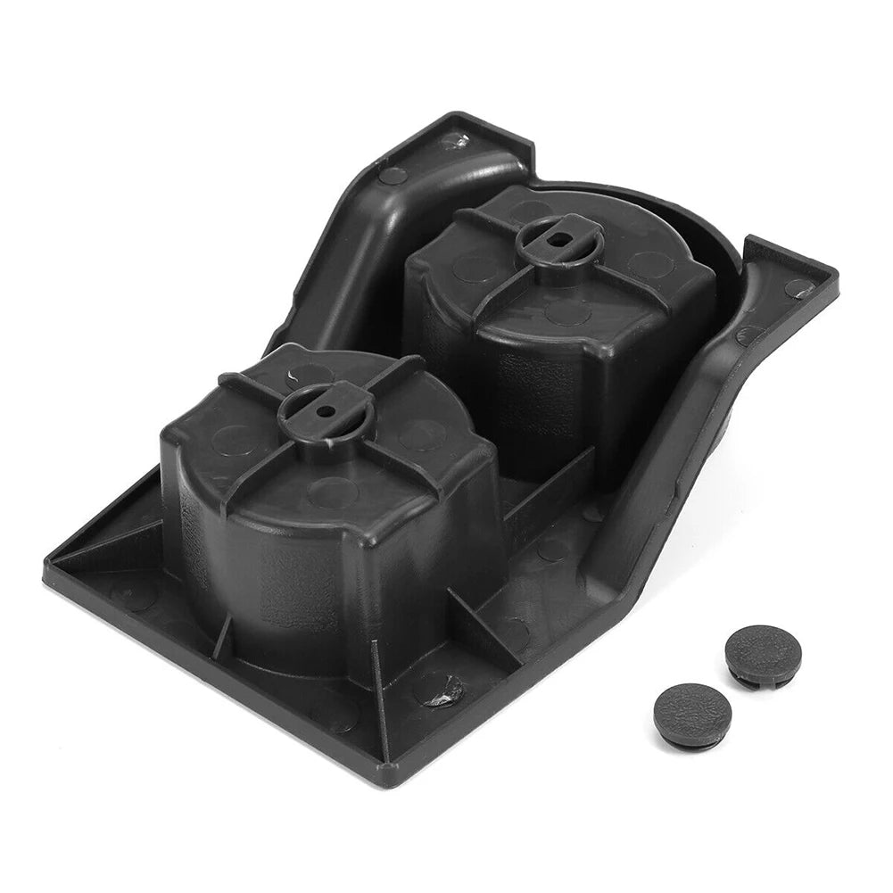 Carbon Fiber Black Car Center Console Cup Holder | For Nissan GQ Patrol Y60 1988-1998 lifestyle view