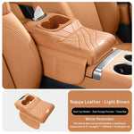 Car Center Console Armrest Cushion Cover For ‌GEELY EX5 EX2 Monjaro Tugella Storage Bag 2 Cup Holder Tissue Boxs Armrest Pad