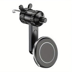 Upgraded 360° Magnetic Phone Holder Car Mount for MagSafe | Strong Vent Clip for iPhon close-up view