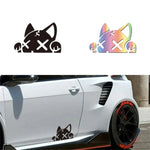Cartoon Cat Vinyl Stickers Waterproof Decals for Car Truck Bumper Motorcycle Helmet - Scratch Resist
