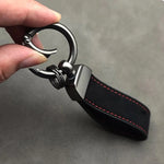 2026 Suede Key Ring Sport Car Keychain | Custom Gift With Emblem alternate view