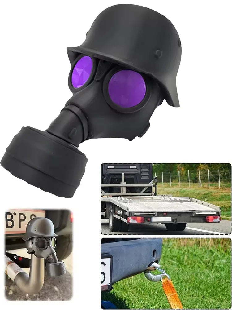 Trailer Hitch Cover With Steel Helmet Heavy Duty Trailer Coupler Hitch Cover Universal F detail view