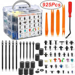 Car Retainer Clips Auto Push Pin Rivets Set Bumper Clips Fastener Remover Door Trim Panel Clip for Ford GM Toyota Honda Chrysler