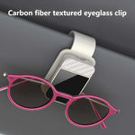 Car Sunglasses Clip Sun Visor Glasses Holder Card Ticket Holder Stable Storage Clips Eyeglasses Hanger Car Interior Accessories
