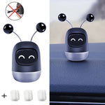 Car Air Freshener Auto Creative Mini Robot Air Vent Clip Parfum Flavoring Ventilation close-up view