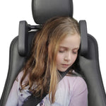 Car Neck Headrest Pillow Cushion Seat Memory Foam Pad Sleep Side Head Telescopic Suppo close-up view