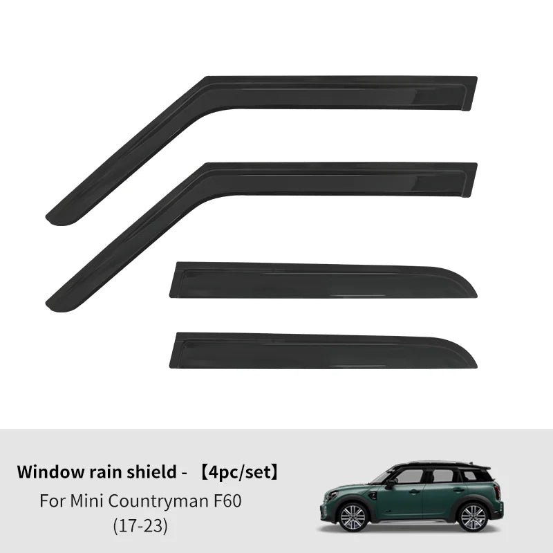 Car Window Visor for Mini Cooper F60 F54 F55 R60 U25 F65 J05 Countryman Clubman | Rain G detail view