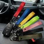 Racing Wristlet Keychain Lanyard Paracord Woven Hand Strap