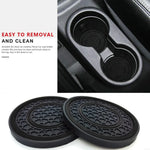 Anti Slip Car Cup Holder Coaster 2-Piece