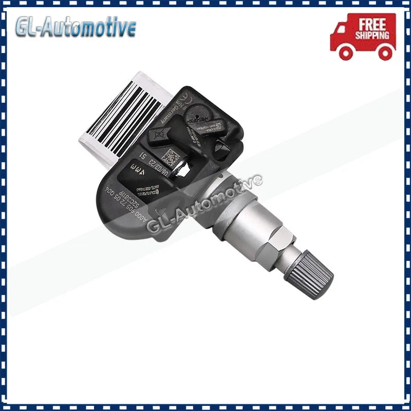 Set of 4 TPMS Tire Pressure Sensors A0009057205 for BMW Mercedes-Benz | 433MHz additional angle