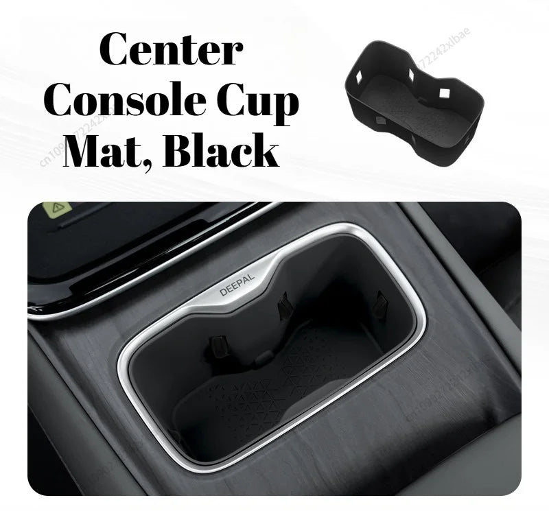 Automotive Interior Wireless Charging Pad Central Control Storage Sundries Box Cup Holder Accessories For Deepal S05 2026 2025
