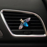 Butterfly Car Perfume Clip Dragonfly Shape Shiny Rhinestone Auto Air Outlet Freshener Perfume Clip for Car Accessories Interior