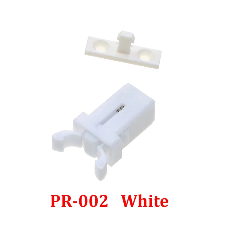 10-20PCS Garbage Bin Plastic Switch Door Lock Self-locking Press Type Spring Lock Buck close-up view