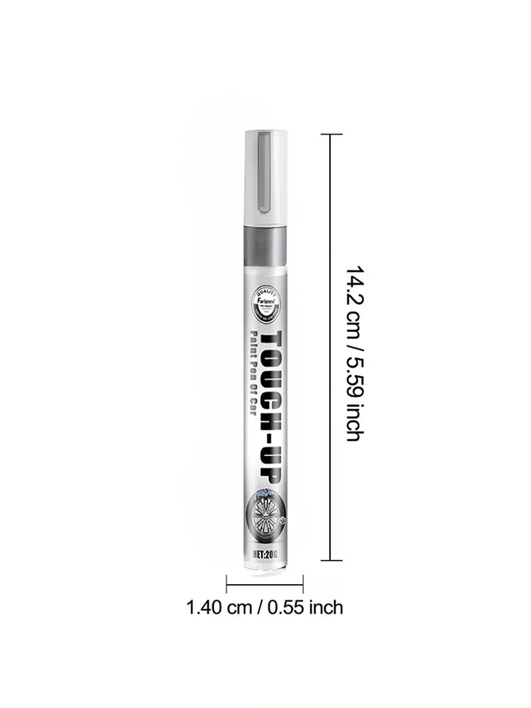 FARIENNE Silver Car Rim Touch Up Paint Pen Quick Repair For Wheel Scratches Chipped Pain detail view