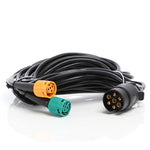 ATVOV 1 Set 12V 7 Pin Plug 5.5m Wiring Harness Tail Light Rear Stop Brake Signal La additional angle