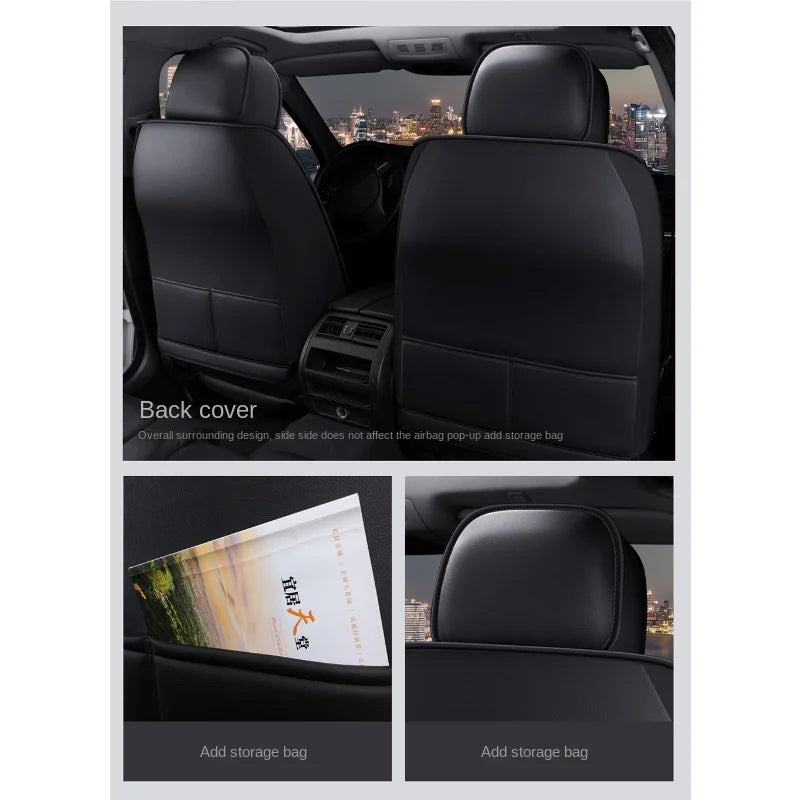Universal Car Seat Cover for VW All Models Polo Golf Passat CC Touran Tiguan Toureg T lifestyle view