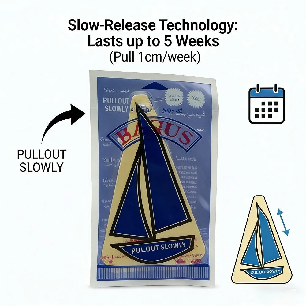 Smooth Sailing Scented Sheets Car Air Freshener | Long Lasting Vehicle Freshness lifestyle view