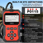 V410 OBD2 Car Diagnostic Scanner – All-in-One Diagnostic Tool for Identifying and T additional angle