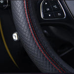 37/38cm Automobile universal steering wheel cover non-slip car steering wheel cover n lifestyle view