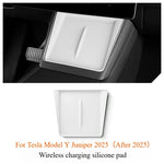 Storage Box for Tesla Model Y Juniper 2025 Accessories Center Console Armrest Storage close-up view