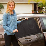 Mesh Car Window Sunshade Net for SUV Side Windows detail view